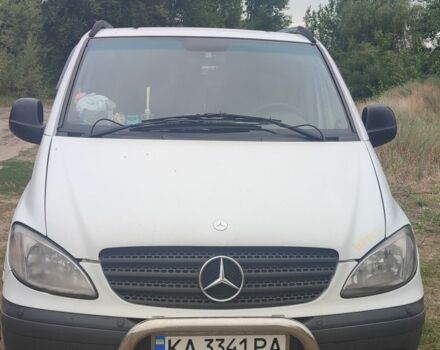 Белый Мерседес Вито, объемом двигателя 2.1 л и пробегом 405 тыс. км за 6500 $, фото 1 на Automoto.ua