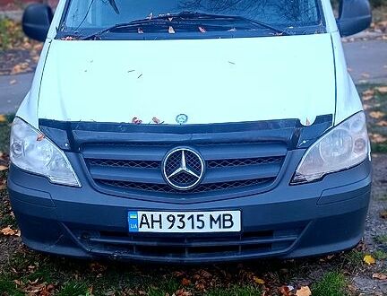 Мерседес Вито 2004 в Краматорске на Automoto.ua Белый Мерседес Вито, объемом двигателя 2.1 л и пробегом 0 тыс. км за 5500 $, фото 1 на Automoto.ua