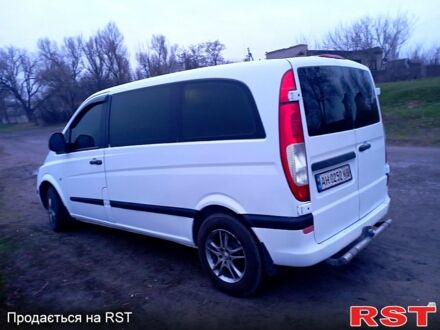 Мерседес Вито 2004 в Днепре (Днепропетровске) на Automoto.ua Белый Мерседес Вито, объемом двигателя 2.1 л и пробегом 440 тыс. км за 6800 $, фото 1 на Automoto.ua