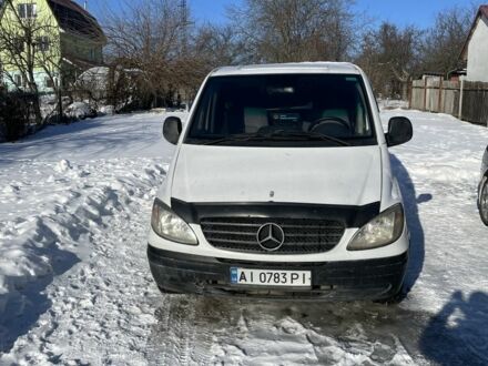 Белый Мерседес Вито, объемом двигателя 2.1 л и пробегом 624 тыс. км за 4500 $, фото 1 на Automoto.ua