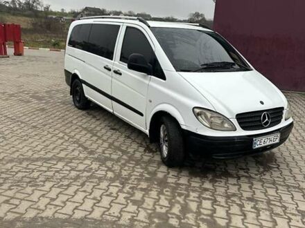 Білий Мерседес Віто, об'ємом двигуна 2.2 л та пробігом 522 тис. км за 7000 $, фото 1 на Automoto.ua