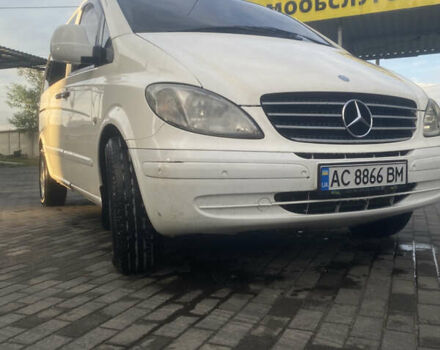 Білий Мерседес Віто, об'ємом двигуна 2.15 л та пробігом 286 тис. км за 7200 $, фото 1 на Automoto.ua