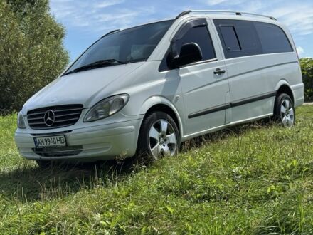 Мерседес Віто 2005 у Белой Церкве на Automoto.ua Білий Мерседес Віто, об'ємом двигуна 2.2 л та пробігом 350 тис. км за 5500 $, фото 1 на Automoto.ua