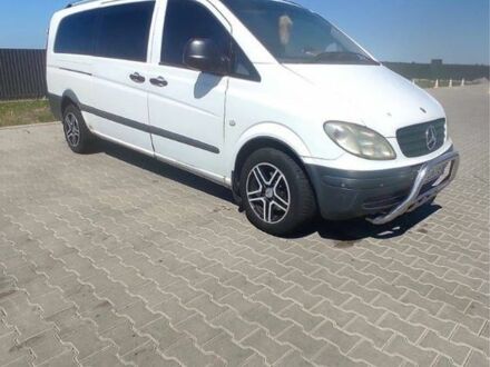 Мерседес Вито 2005 в Кагарлыке на Automoto.ua Белый Мерседес Вито, объемом двигателя 2.1 л и пробегом 349 тыс. км за 5200 $, фото 1 на Automoto.ua
