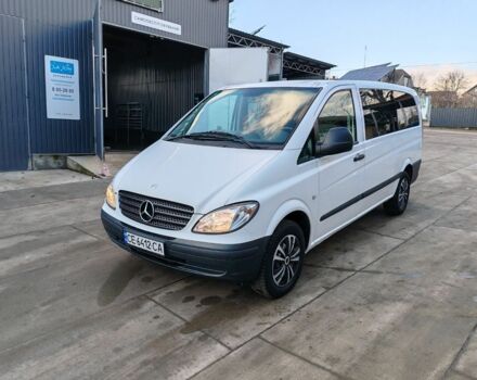 Белый Мерседес Вито, объемом двигателя 2.2 л и пробегом 595 тыс. км за 6900 $, фото 1 на Automoto.ua