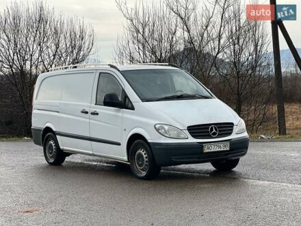 Мерседес Віто 2005 у Хусте на Automoto.ua Білий Мерседес Віто, об'ємом двигуна 2.15 л та пробігом 440 тис. км за 4950 $, фото 1 на Automoto.ua