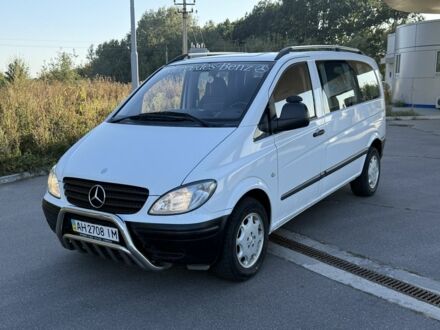 Білий Мерседес Віто, об'ємом двигуна 2.2 л та пробігом 145 тис. км за 5800 $, фото 1 на Automoto.ua