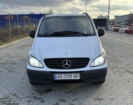 Белый Мерседес Вито, объемом двигателя 2.1 л и пробегом 324 тыс. км за 7000 $, фото 1 на Automoto.ua