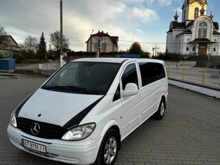 Белый Мерседес Вито, объемом двигателя 2.1 л и пробегом 450 тыс. км за 6800 $, фото 1 на Automoto.ua