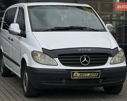 Білий Мерседес Віто, об'ємом двигуна 2.15 л та пробігом 466 тис. км за 7800 $, фото 1 на Automoto.ua