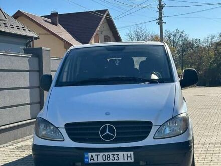 Белый Мерседес Вито, объемом двигателя 2.15 л и пробегом 421 тыс. км за 7200 $, фото 1 на Automoto.ua