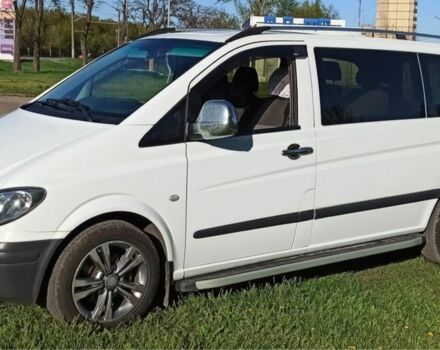 Белый Мерседес Вито, объемом двигателя 2.1 л и пробегом 560 тыс. км за 8800 $, фото 1 на Automoto.ua