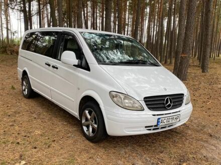 Білий Мерседес Віто, об'ємом двигуна 2.1 л та пробігом 370 тис. км за 7200 $, фото 1 на Automoto.ua