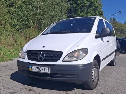 Білий Мерседес Віто, об'ємом двигуна 2.15 л та пробігом 198 тис. км за 7300 $, фото 1 на Automoto.ua