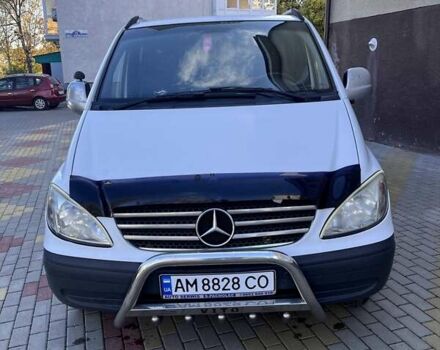 Белый Мерседес Вито, объемом двигателя 2.1 л и пробегом 266 тыс. км за 7777 $, фото 1 на Automoto.ua