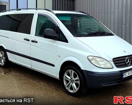 Белый Мерседес Вито, объемом двигателя 2.1 л и пробегом 240 тыс. км за 7700 $, фото 1 на Automoto.ua