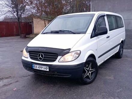Мерседес Вито 2006 в Новой Ушице на Automoto.ua Белый Мерседес Вито, объемом двигателя 2.15 л и пробегом 350 тыс. км за 7500 $, фото 1 на Automoto.ua