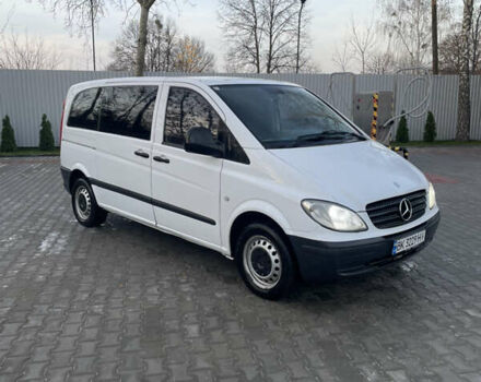 Білий Мерседес Віто, об'ємом двигуна 2.2 л та пробігом 365 тис. км за 6350 $, фото 1 на Automoto.ua
