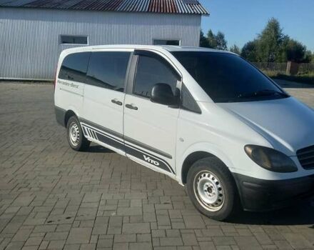 Белый Мерседес Вито, объемом двигателя 2.15 л и пробегом 478 тыс. км за 6750 $, фото 1 на Automoto.ua