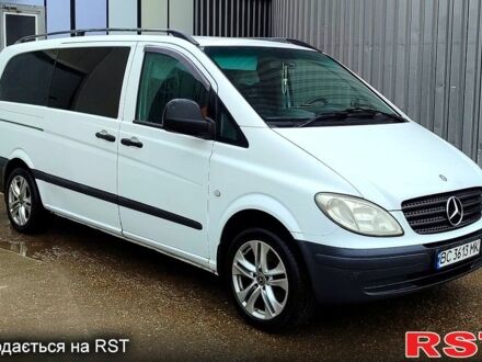 Білий Мерседес Віто, об'ємом двигуна 2.1 л та пробігом 240 тис. км за 7700 $, фото 1 на Automoto.ua