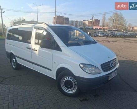 Белый Мерседес Вито, объемом двигателя 2.15 л и пробегом 439 тыс. км за 8500 $, фото 1 на Automoto.ua