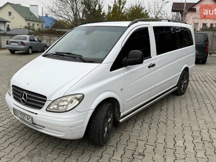 Мерседес Вито 2007 в Хмельницком на Automoto.ua Белый Мерседес Вито, объемом двигателя 2.15 л и пробегом 264 тыс. км за 8000 $, фото 1 на Automoto.ua