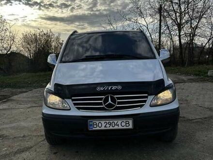 Белый Мерседес Вито, объемом двигателя 2.15 л и пробегом 365 тыс. км за 7550 $, фото 1 на Automoto.ua