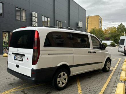 Белый Мерседес Вито, объемом двигателя 2.2 л и пробегом 415 тыс. км за 7500 $, фото 1 на Automoto.ua