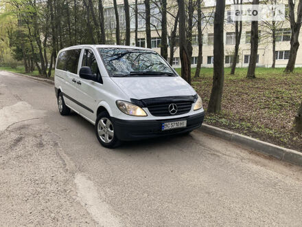 Мерседес Вито 2007 в Львове на Automoto.ua Белый Мерседес Вито, объемом двигателя 2.2 л и пробегом 406 тыс. км за 8800 $, фото 1 на Automoto.ua