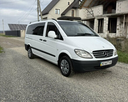 Белый Мерседес Вито, объемом двигателя 2.2 л и пробегом 285 тыс. км за 7300 $, фото 1 на Automoto.ua