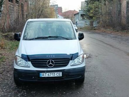 Белый Мерседес Вито, объемом двигателя 2.2 л и пробегом 340 тыс. км за 12000 $, фото 1 на Automoto.ua
