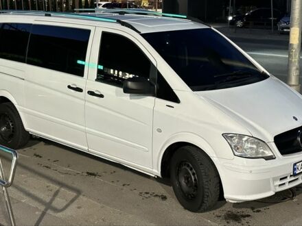 Мерседес Вито 2007 в Киеве на Automoto.ua Белый Мерседес Вито, объемом двигателя 2.1 л и пробегом 270 тыс. км за 8000 $, фото 1 на Automoto.ua