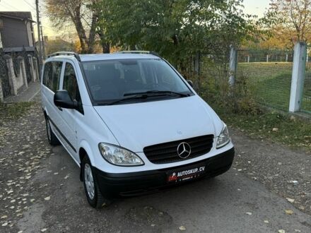Мерседес Вито 2007 в Черновцах на Automoto.ua Белый Мерседес Вито, объемом двигателя 3 л и пробегом 340 тыс. км за 10800 $, фото 1 на Automoto.ua