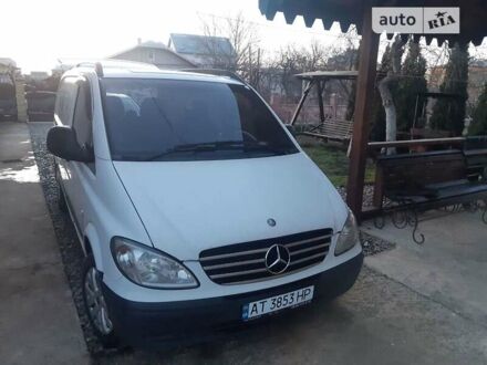Мерседес Вито 2008 в Ивано-Франковске на Automoto.ua Белый Мерседес Вито, объемом двигателя 2.1 л и пробегом 250 тыс. км за 5800 $, фото 1 на Automoto.ua
