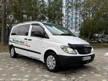 Белый Мерседес Вито, объемом двигателя 2.2 л и пробегом 390 тыс. км за 8500 $, фото 1 на Automoto.ua