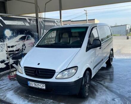 Белый Мерседес Вито, объемом двигателя 2.2 л и пробегом 350 тыс. км за 7250 $, фото 1 на Automoto.ua