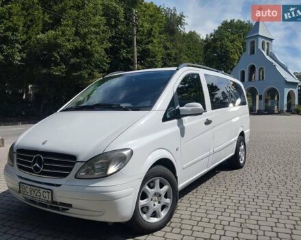 Белый Мерседес Вито, объемом двигателя 2.15 л и пробегом 380 тыс. км за 9600 $, фото 1 на Automoto.ua