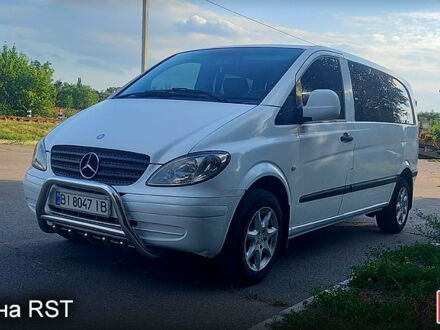 Мерседес Вито 2008 в Полтаве на Automoto.ua Белый Мерседес Вито, объемом двигателя 2.1 л и пробегом 0 тыс. км за 9500 $, фото 1 на Automoto.ua