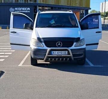 Мерседес Вито 2008 в Киеве на Automoto.ua Белый Мерседес Вито, объемом двигателя 2.15 л и пробегом 407 тыс. км за 9000 $, фото 1 на Automoto.ua