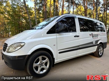 Білий Мерседес Віто, об'ємом двигуна 2.1 л та пробігом 260 тис. км за 9700 $, фото 1 на Automoto.ua