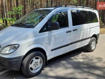 Мерседес Вито 2008 в Полтаве на Automoto.ua Белый Мерседес Вито, объемом двигателя 2.15 л и пробегом 305 тыс. км за 6500 $, фото 1 на Automoto.ua