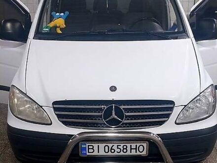 Мерседес Вито 2009 в Котельве на Automoto.ua Белый Мерседес Вито, объемом двигателя 2.1 л и пробегом 286 тыс. км за 10000 $, фото 1 на Automoto.ua