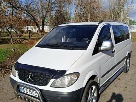 Белый Мерседес Вито, объемом двигателя 2.15 л и пробегом 337 тыс. км за 10600 $, фото 1 на Automoto.ua