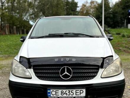 Белый Мерседес Вито, объемом двигателя 2.15 л и пробегом 481 тыс. км за 10300 $, фото 1 на Automoto.ua
