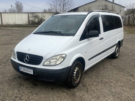 Білий Мерседес Віто, об'ємом двигуна 2.2 л та пробігом 320 тис. км за 9000 $, фото 1 на Automoto.ua