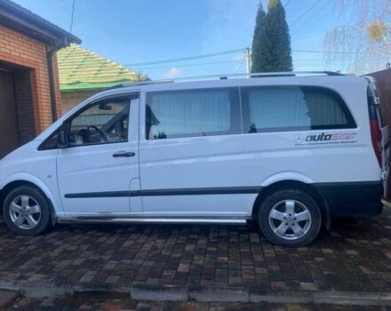 Белый Мерседес Вито, объемом двигателя 2.1 л и пробегом 207 тыс. км за 14000 $, фото 1 на Automoto.ua