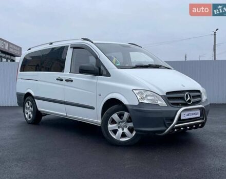 Белый Мерседес Вито, объемом двигателя 2.14 л и пробегом 258 тыс. км за 10990 $, фото 1 на Automoto.ua