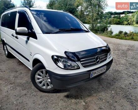 Белый Мерседес Вито, объемом двигателя 2.15 л и пробегом 309 тыс. км за 12700 $, фото 1 на Automoto.ua