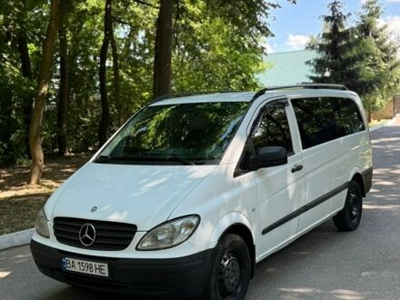 Білий Мерседес Віто, об'ємом двигуна 2.15 л та пробігом 518 тис. км за 7900 $, фото 1 на Automoto.ua