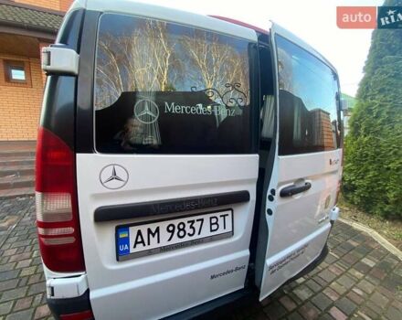 Белый Мерседес Вито, объемом двигателя 2.15 л и пробегом 207 тыс. км за 14000 $, фото 1 на Automoto.ua